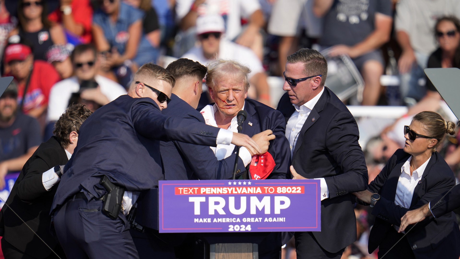 July 13 2024 An assassin tried to kill Donald Trump